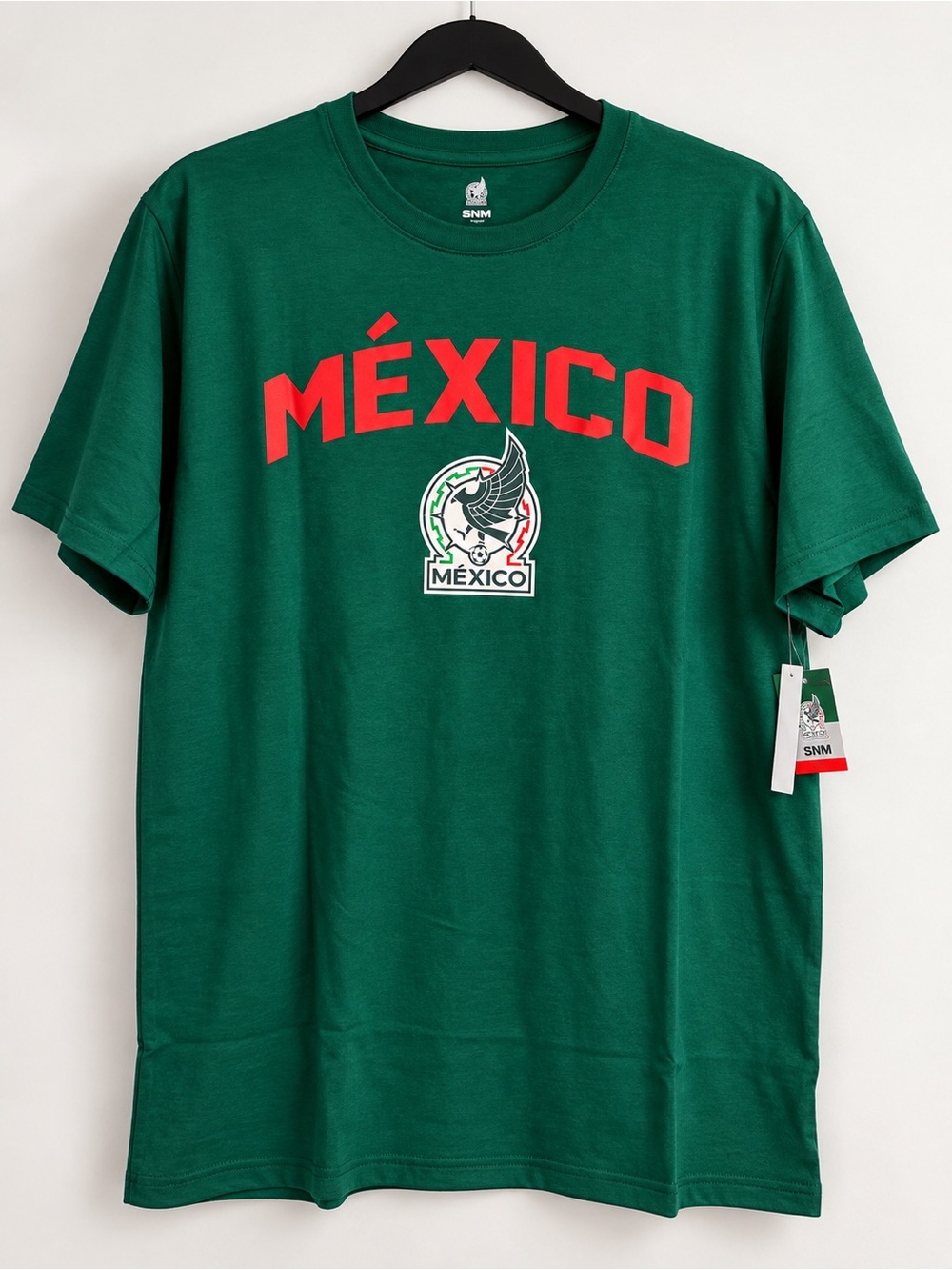 FIFA World Cup 2026 Mexico Men’s Soccer T-Shirt SNM Licensed NWT Large